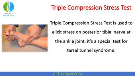 triple compression stress test|The triple compression stress test for diagnosis of tarsal tunnel .